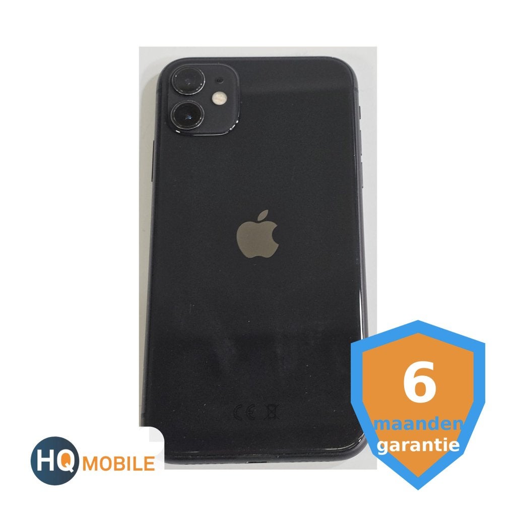 Apple iPhone 11 - 64GB - Zwart - 93% | Tweedehands, Telecommunicatie, Mobiele telefoons | Apple iPhone, Gebruikt, Contactus.ie@euro.apple.com
