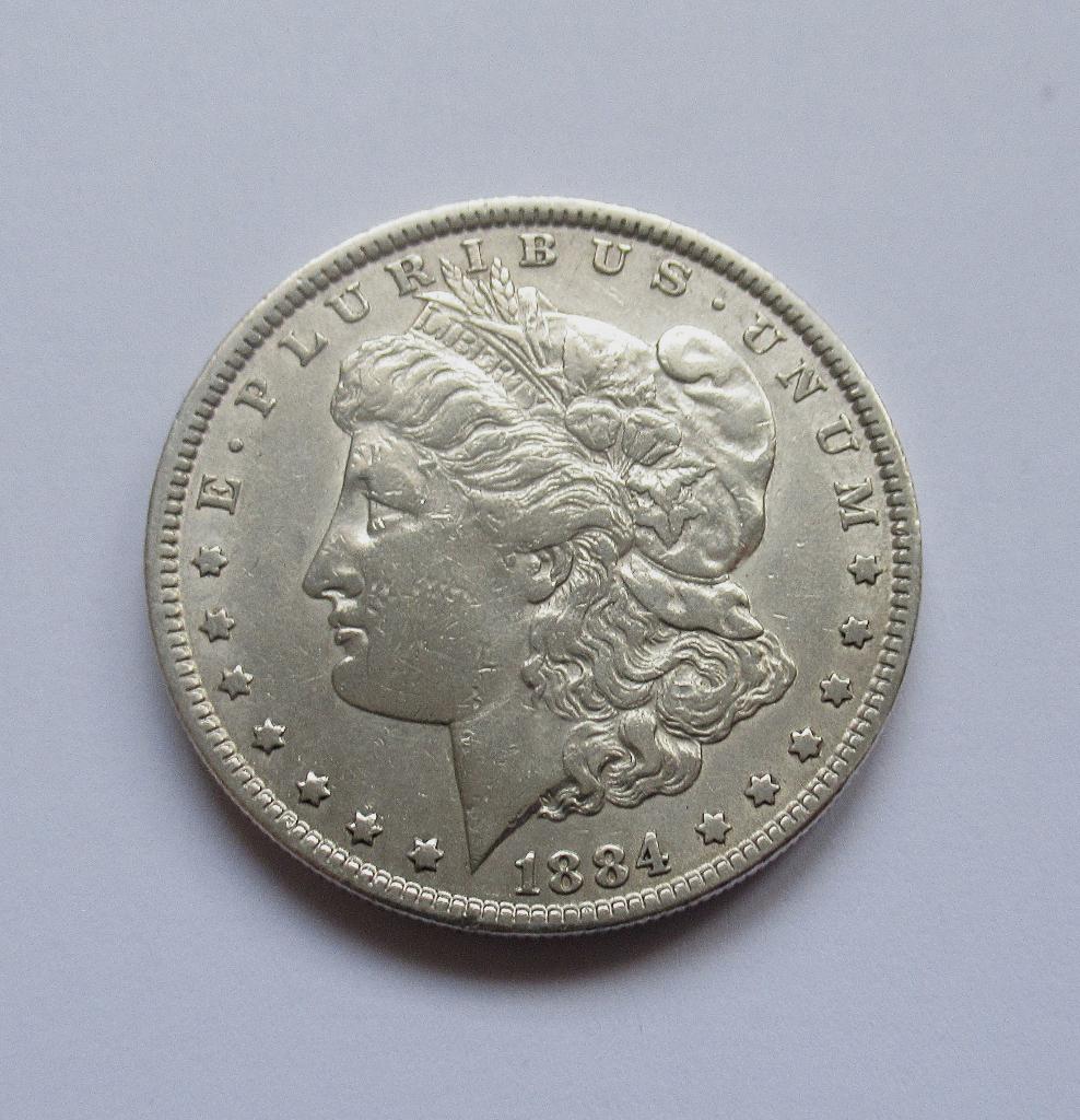 USA 1 dollar 1884, Verzenden, Noord-Amerika, Zilver