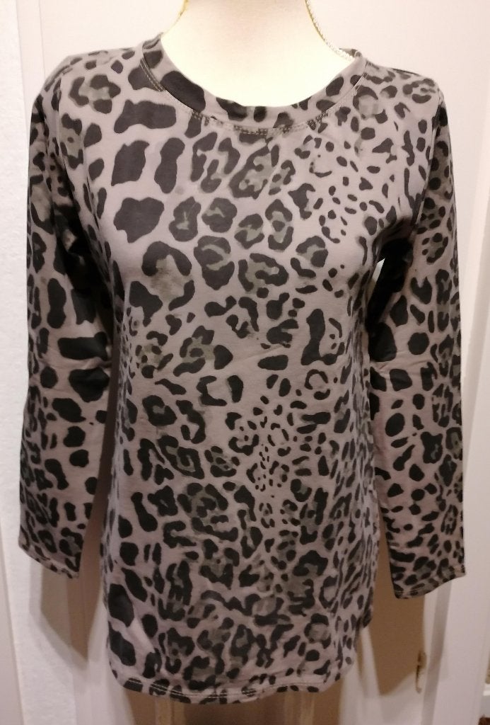 TRENDY shirt met tijgerprint van Sensi Wear mt. M, Maat 38/40 (M), Meerkleurig, Nieuw, Ophalen of Verzenden