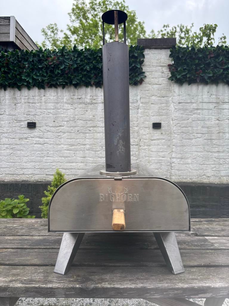 Bighorn Pizza Oven - Draagbare Pellet Pizzaoven, Ophalen, Zo goed als nieuw