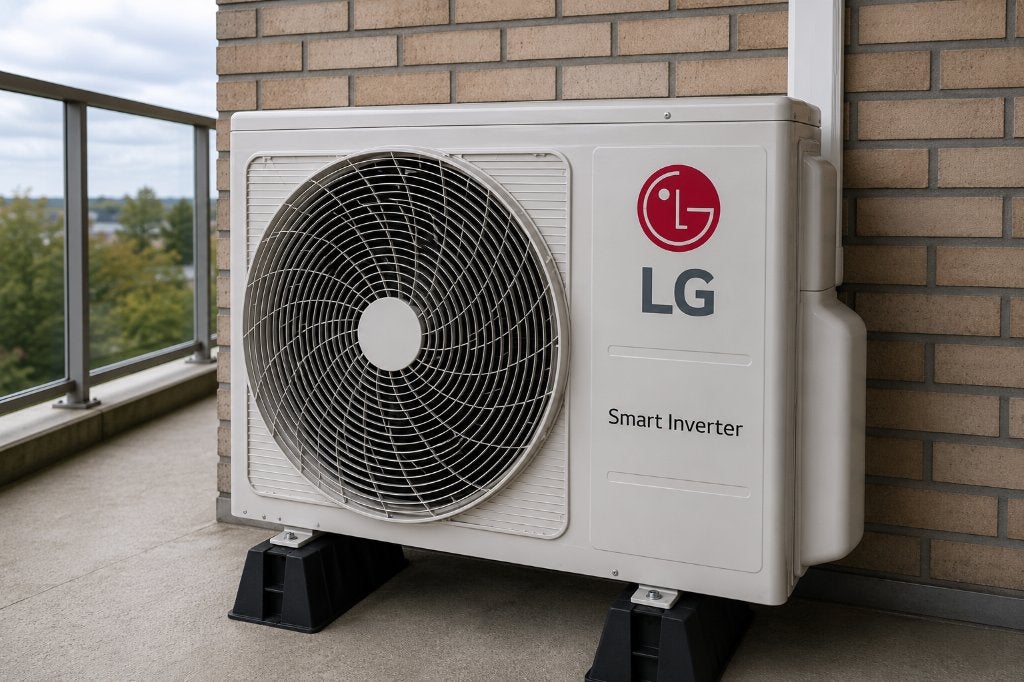 LG multi-split airco met 1 binnenunit 18000 BTU uitbreidbaar, Ophalen, Koelen en Ontvochtigen, Timer, 3 snelheden of meer