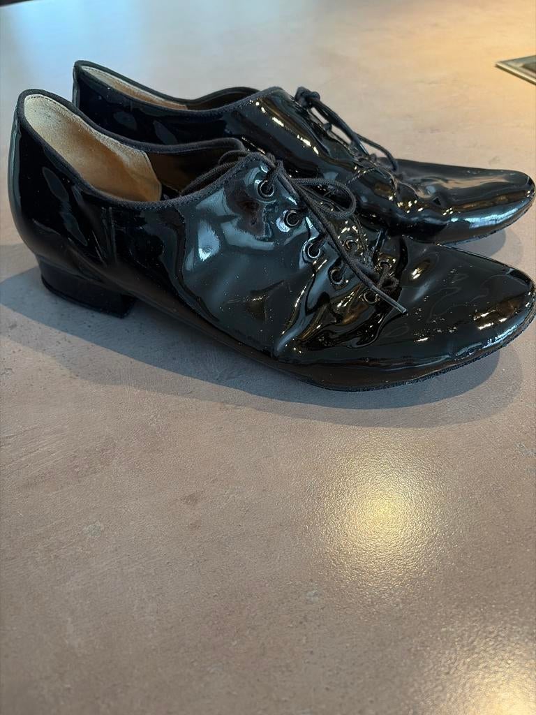 Paoul dansschoenen maat 41, zwart lak, Ophalen of Verzenden, Nieuw, Zwart, Dansschoenen