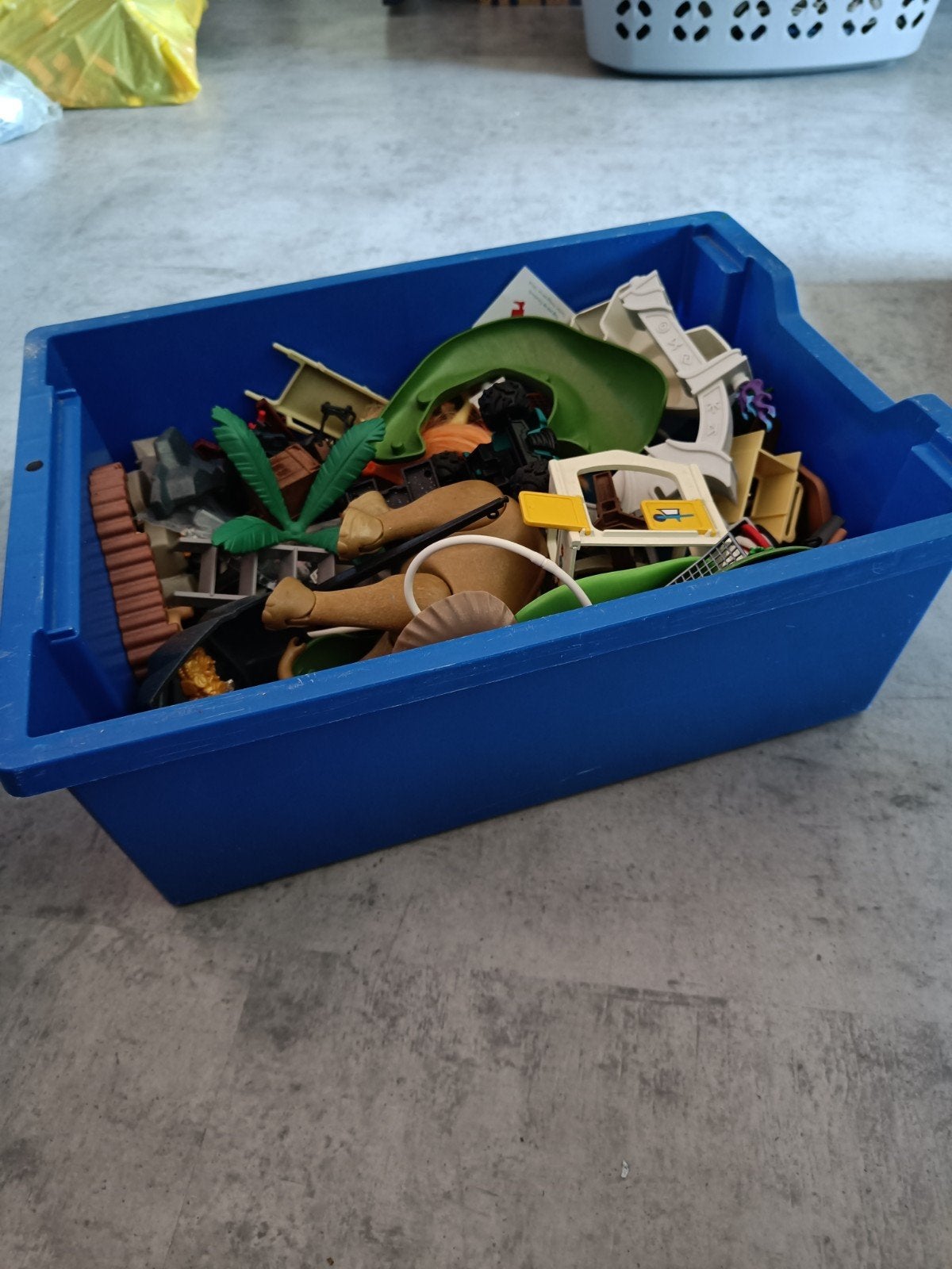 Grote krat vol Playmobil, Kinderen en Baby's, Speelgoed | Playmobil, Ophalen of Verzenden, Gebruikt, Los playmobil