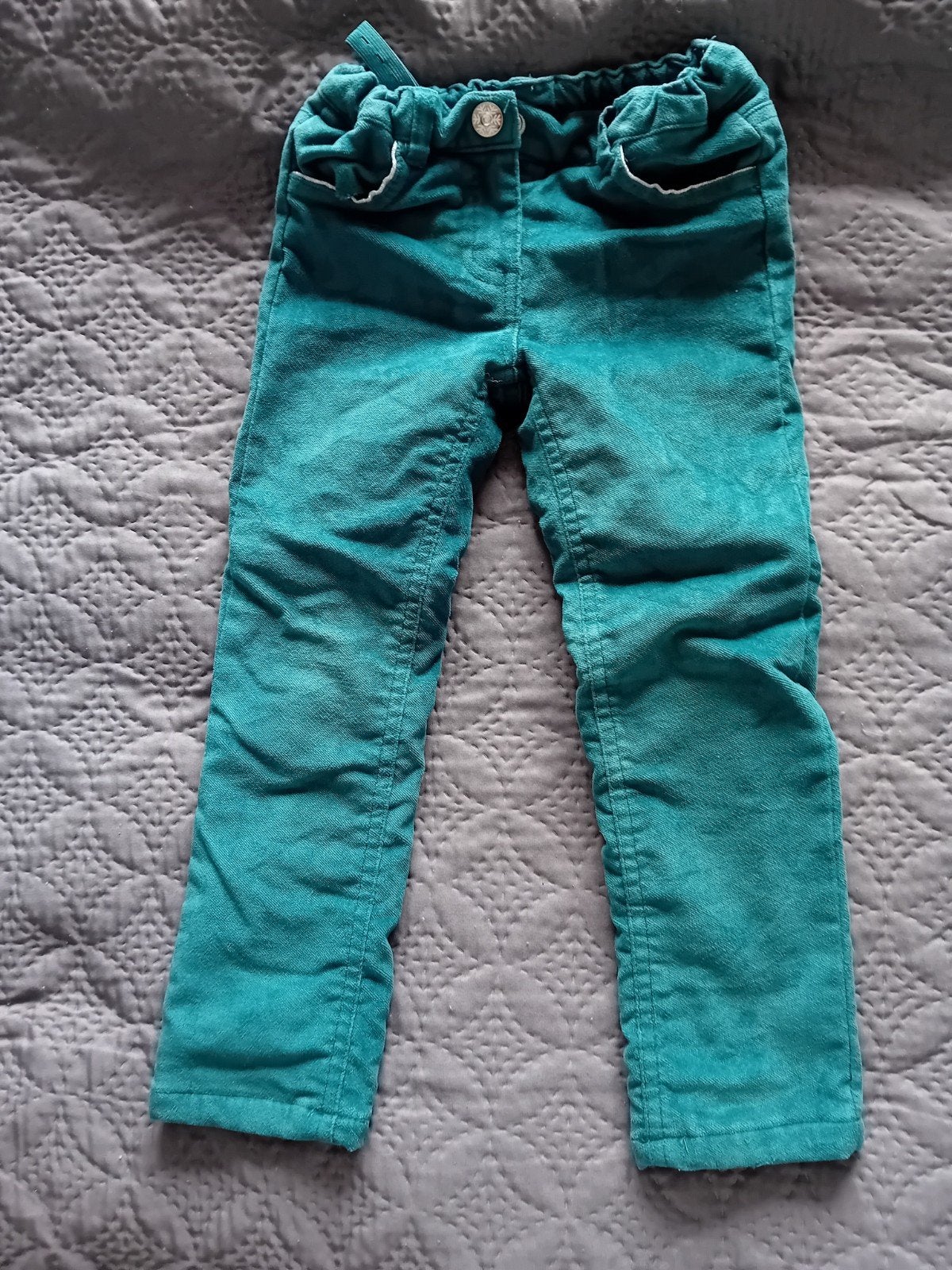 Sergent Major velours gevoerde broek, mt 98, Broek, Gebruikt, Meisje, Ophalen of Verzenden