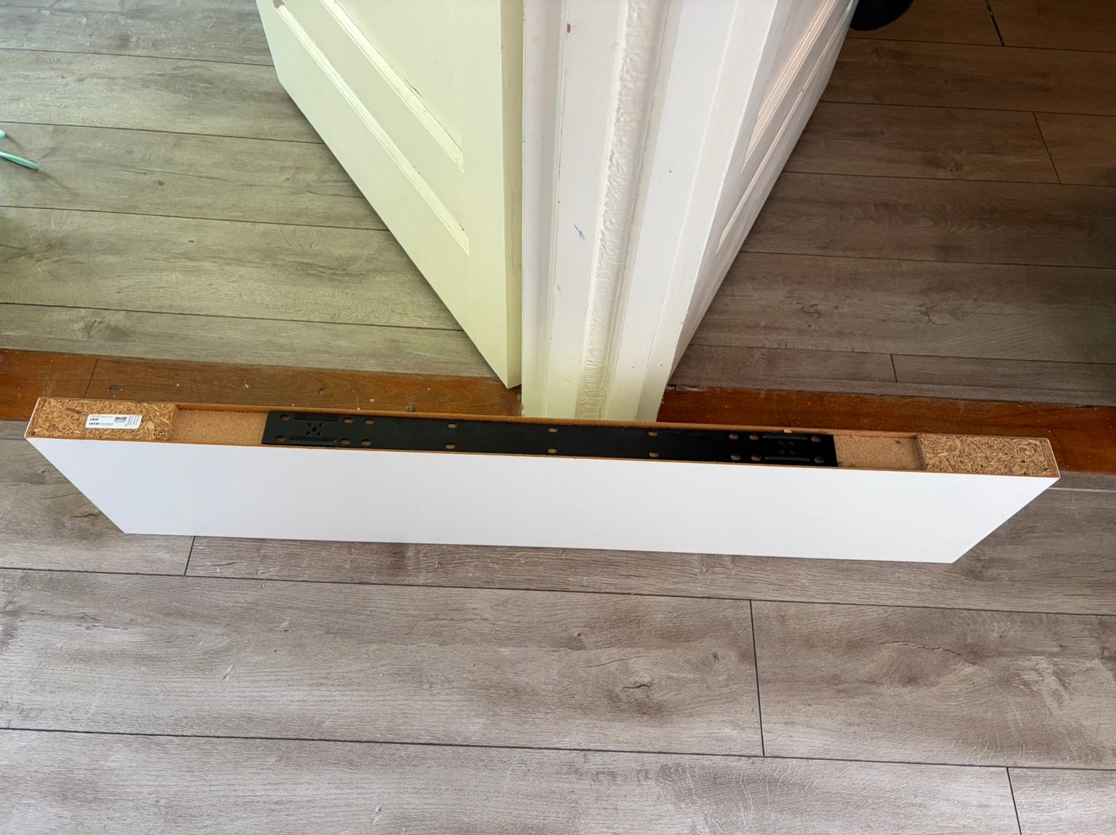 IKEA LACK wandplank, Ophalen, Gebruikt