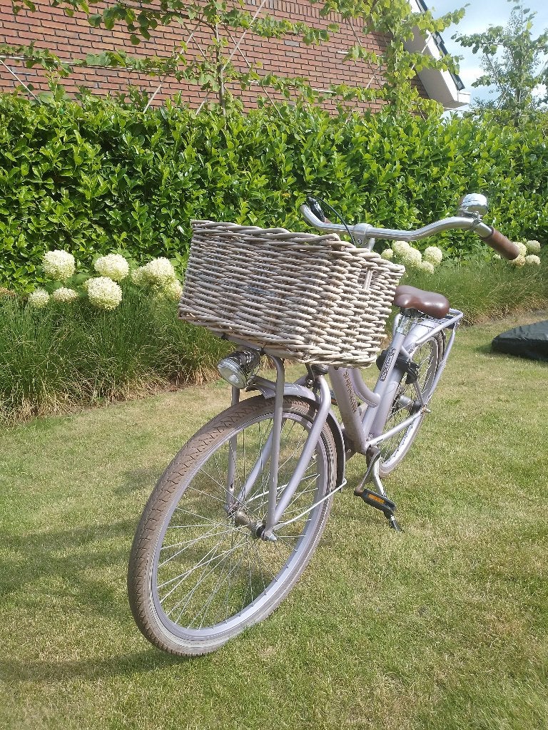 Meisjesfiets 24 inch, Fietsen en Brommers, Ophalen, Terugtraprem, Sparta, Gebruikt