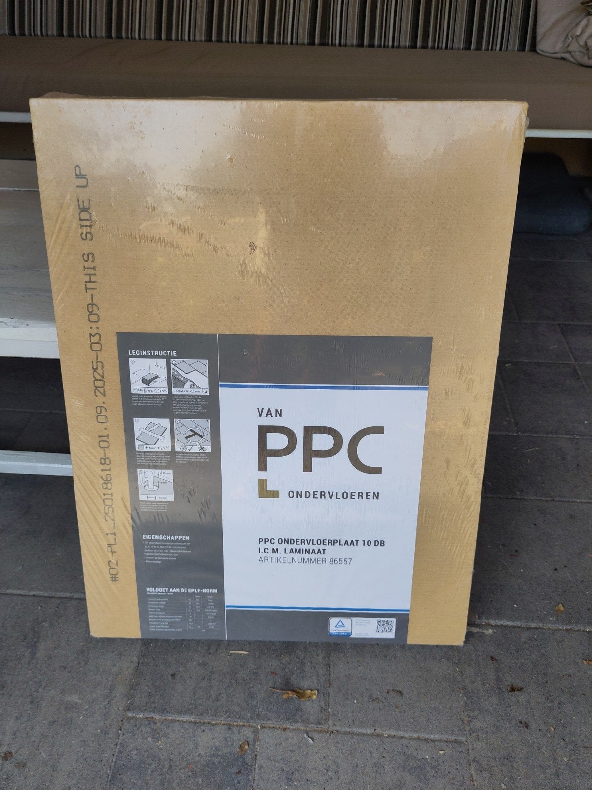 PPC Vloerisolatieplaten - Nieuw en Ongeopend Pak, Ophalen of Verzenden