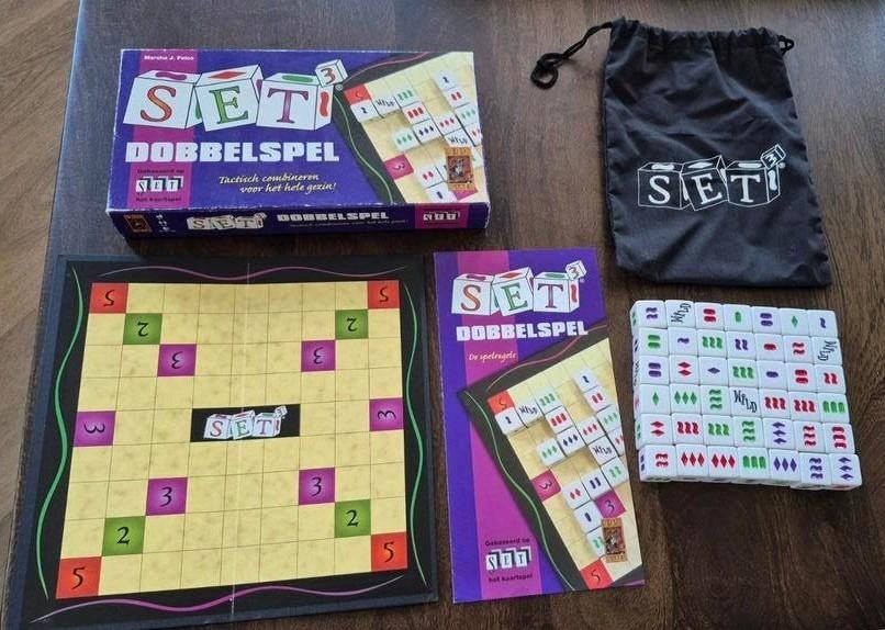 SET Dobbelspel 999 games compleet!, Een of twee spelers, Ophalen of Verzenden, Zo goed als nieuw, 999 Games