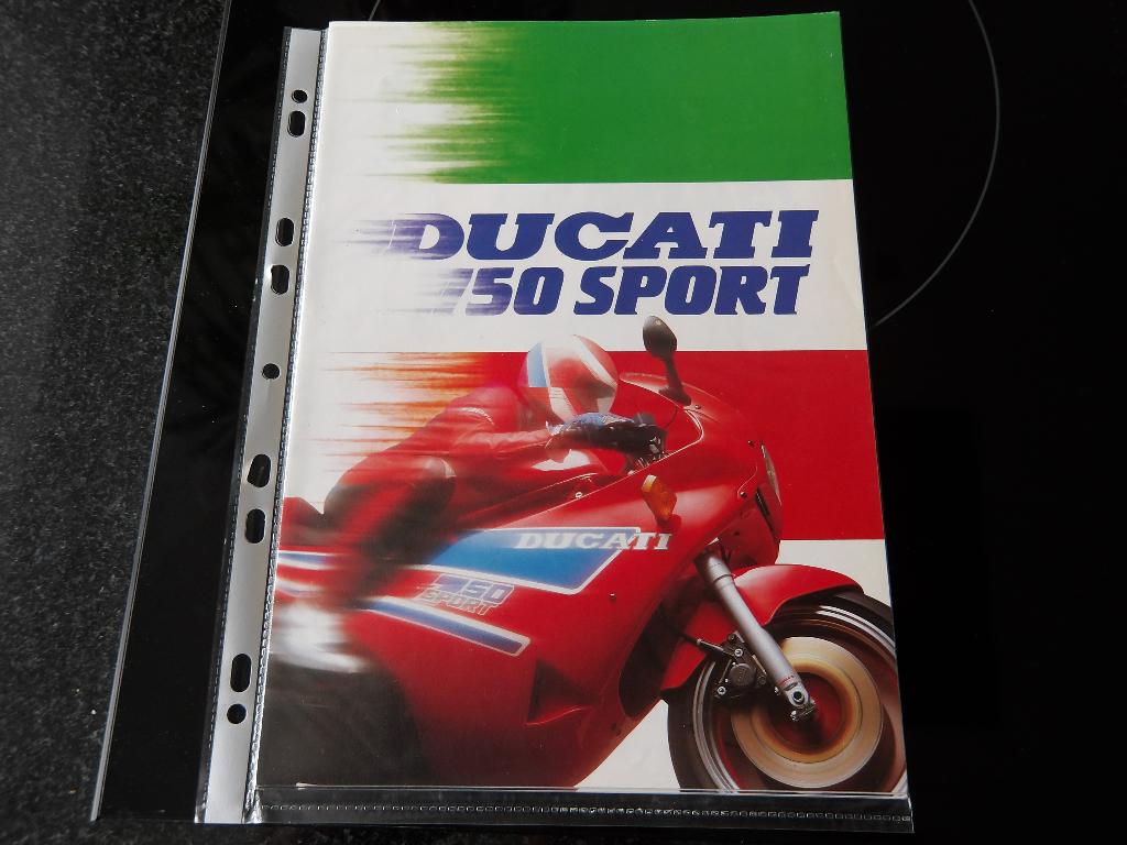 Folder Ducati 750 Sport, Verzenden, Ducati