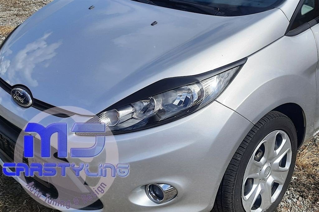 Ford Fiesta MK7 – Koplampspoilers, Auto diversen, Tuning en Styling, Ophalen of Verzenden, MJ-Carstyling, Info@mj-carstyling.net
