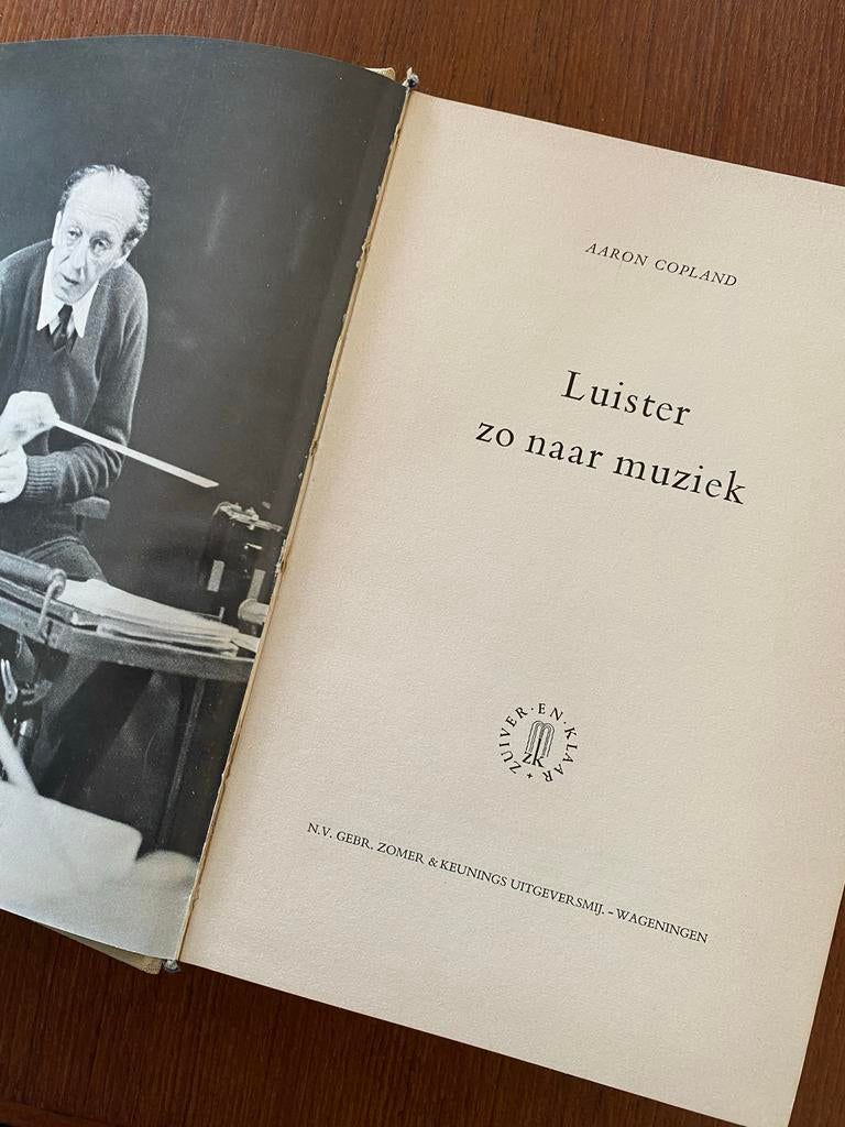 Aaron Copland - Luister zo naar muziek, Gelezen, Ophalen of Verzenden, Algemeen, Aaron Copland