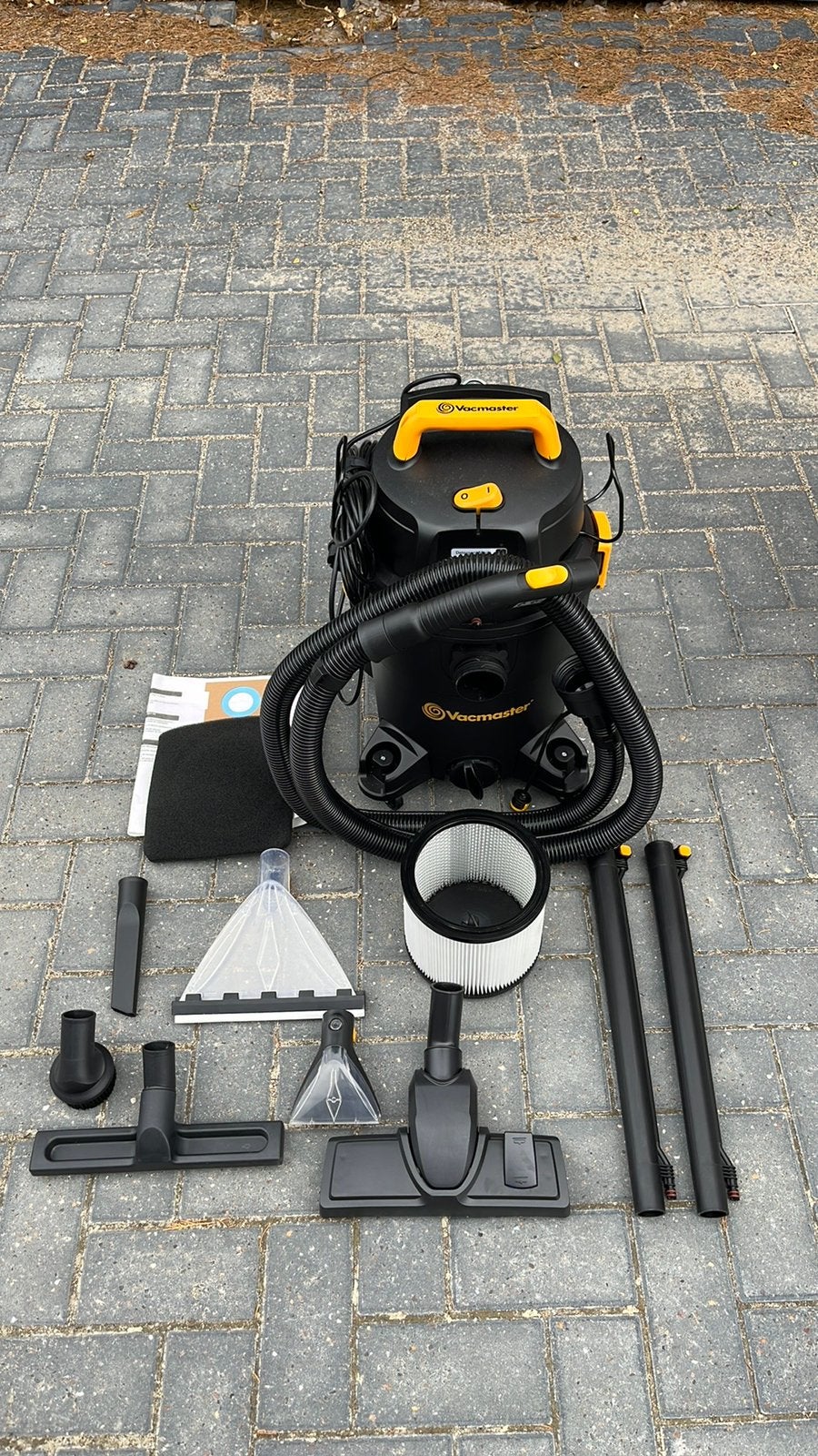 Vacmaster 3-In-1 Nat droog stofzuiger - vlekkenreiniger, Ophalen, Zo goed als nieuw, Waterstofzuiger