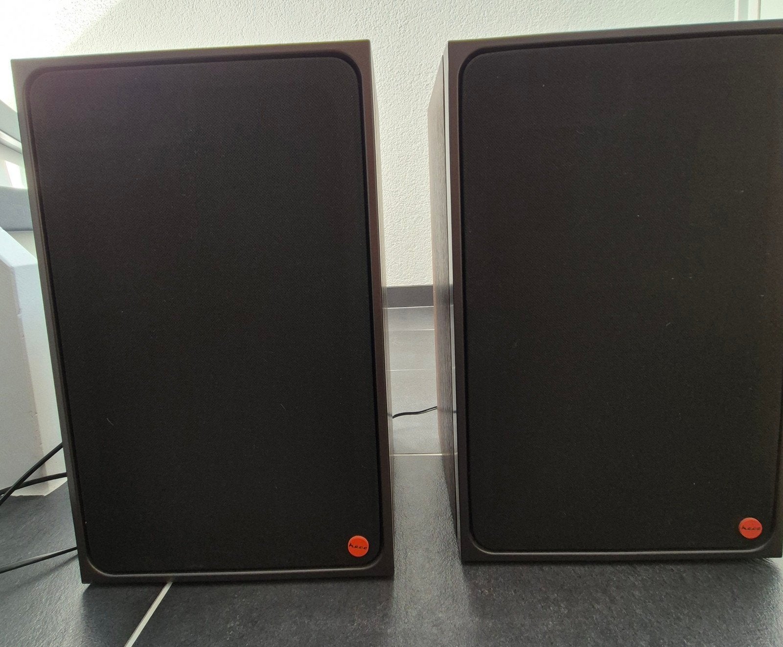 2 vintage luidsprekers, Vloerstaande luidspreker, Gebruikt, 60 tot 120 watt, Ophalen