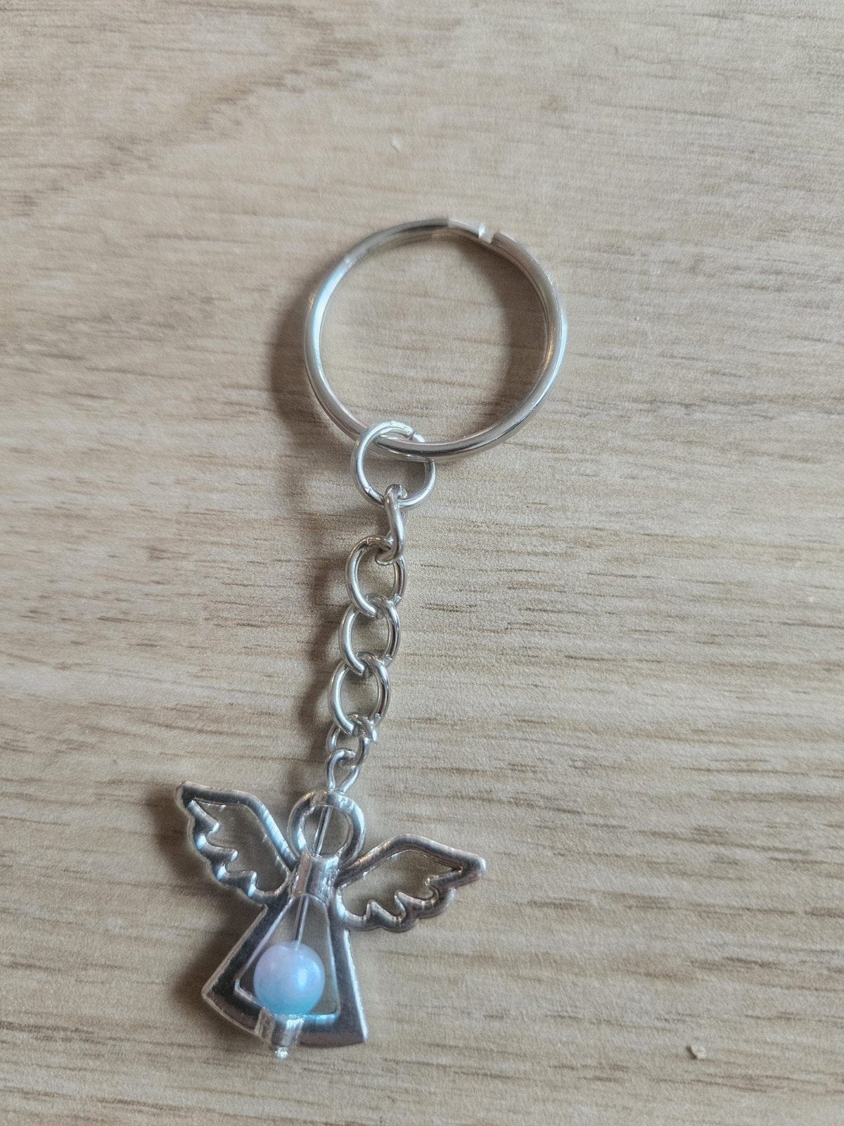 Sleutelhanger met engel en kraal, Verzamelen, Ophalen of Verzenden, Nieuw, Overige typen