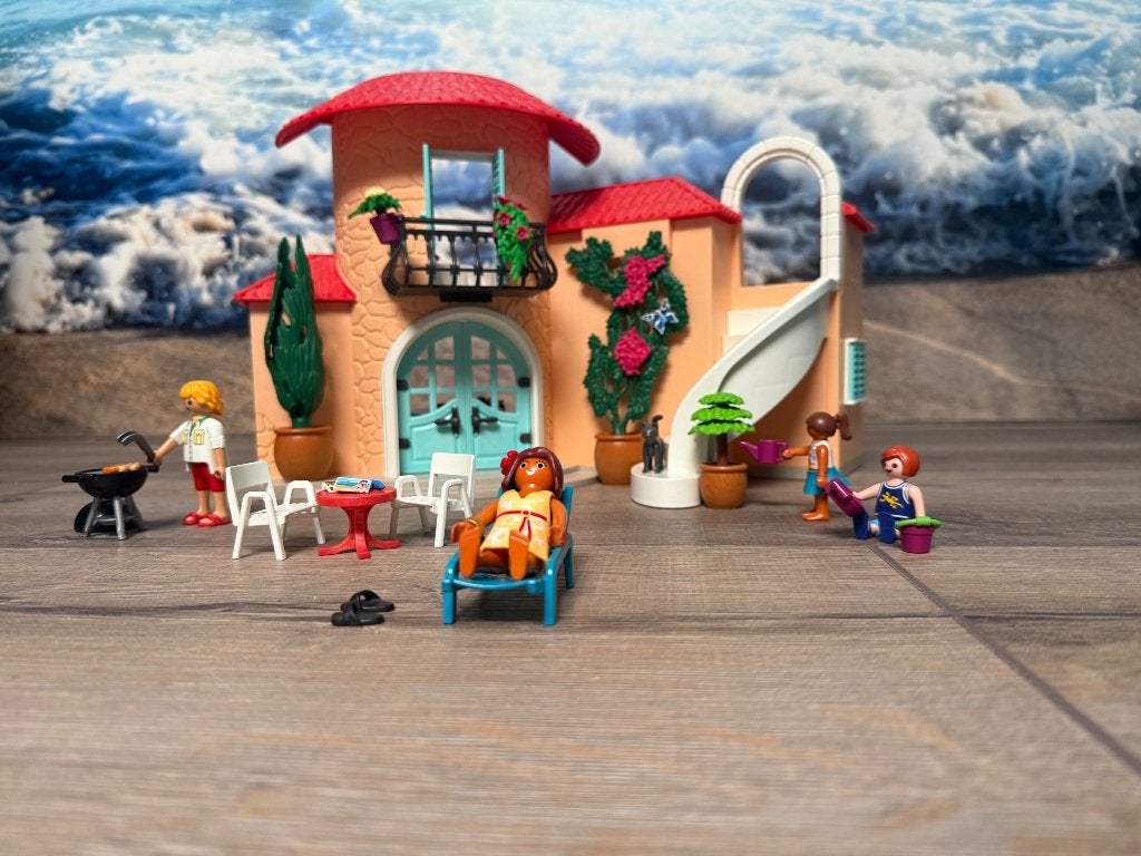 Playmobil vakantievilla, Kinderen en Baby's, Speelgoed | Playmobil, Ophalen, Zo goed als nieuw