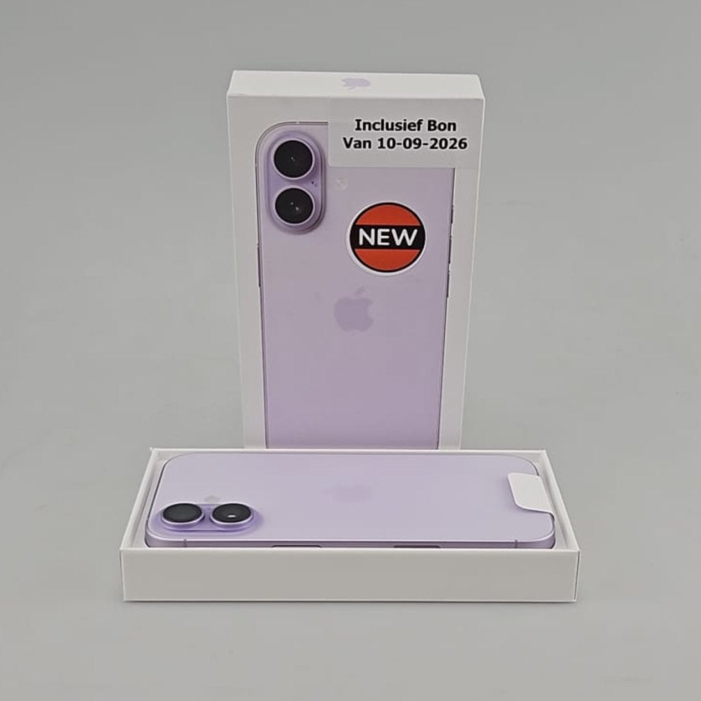 iPhone 17 256GB Lavender | Nieuw Met Bon, Apple, Nieuw, Support@apple.com, One Apple Park Way
Cupertino, CA 95014
United States