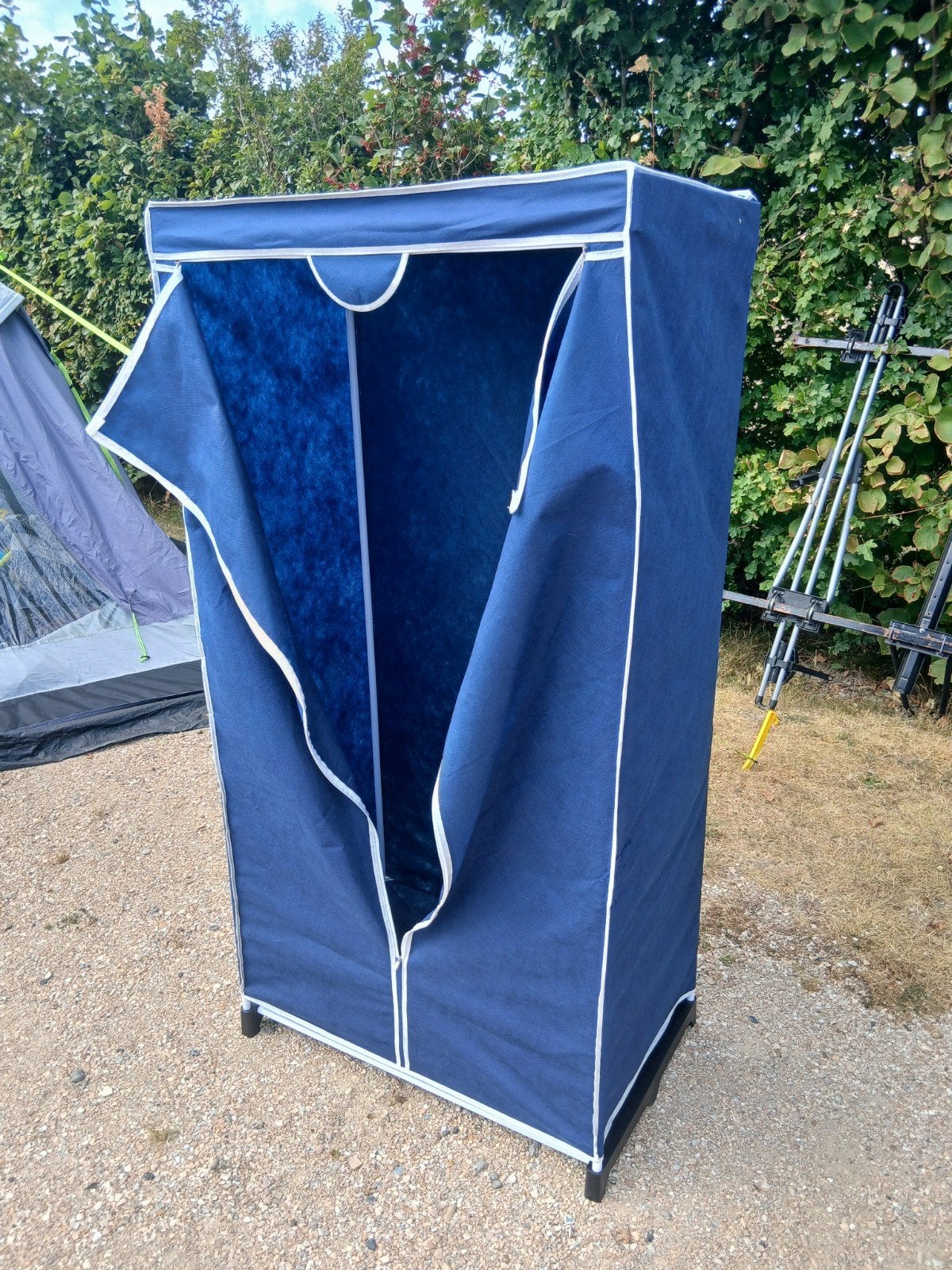 Opvouwbare kledingkast - Ideaal voor camping of opslag, Ophalen of Verzenden, Gebruikt