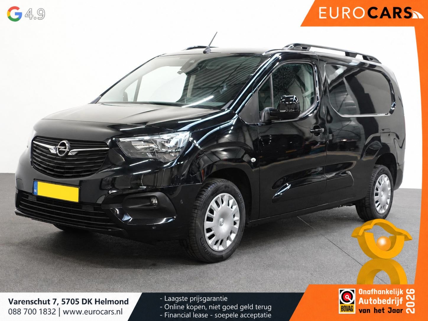 Opel Combo Opel Combo 1.5D 130 pk Aut-8 L2H1 Edition Airco B, Auto's, Stof, Gebruikt, Euro 6, 4 cilinders