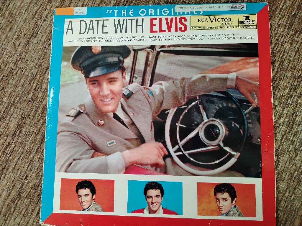 LP Elvis Presley a date with "the Originals", Ophalen of Verzenden, LP