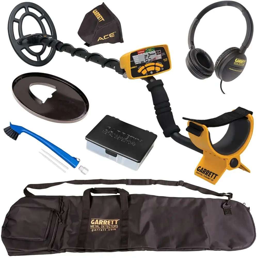 Garrett Ace 300i metaaldetector aanbieding met accessoires!