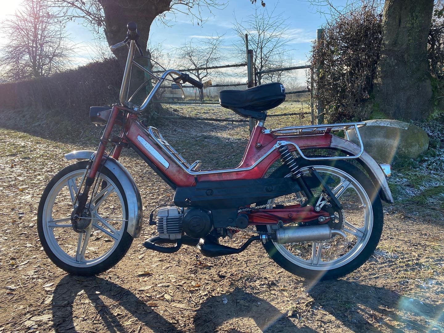 Puch Maxi op kenteken en met veel extra onderdelen., Ophalen, Gebruikt, Maxi