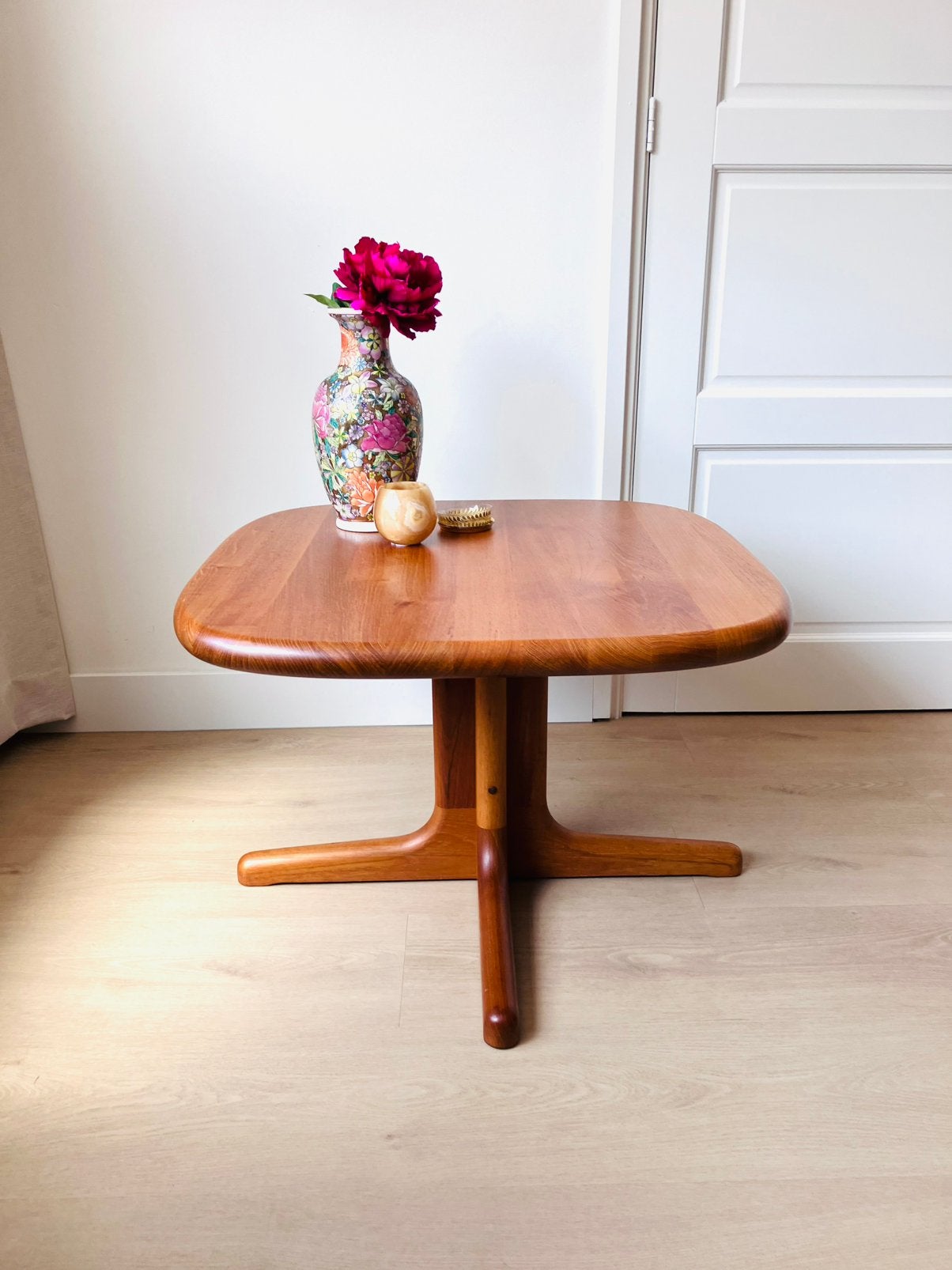 Vintage design salontafel van Glostrup Møbelfabrik, Ophalen, 50 – 75, 50 tot 100 cm, Vintage. Deens