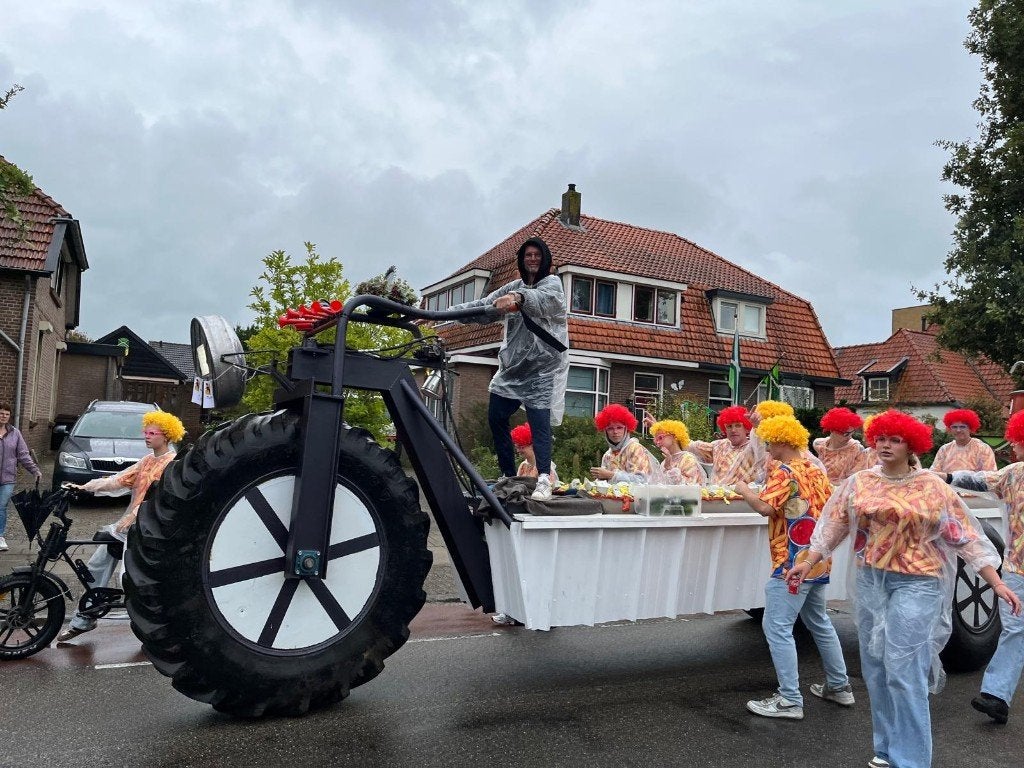 Optocht wagen  fatbike, Ophalen, Gebruikt, Overige typen, Carnaval