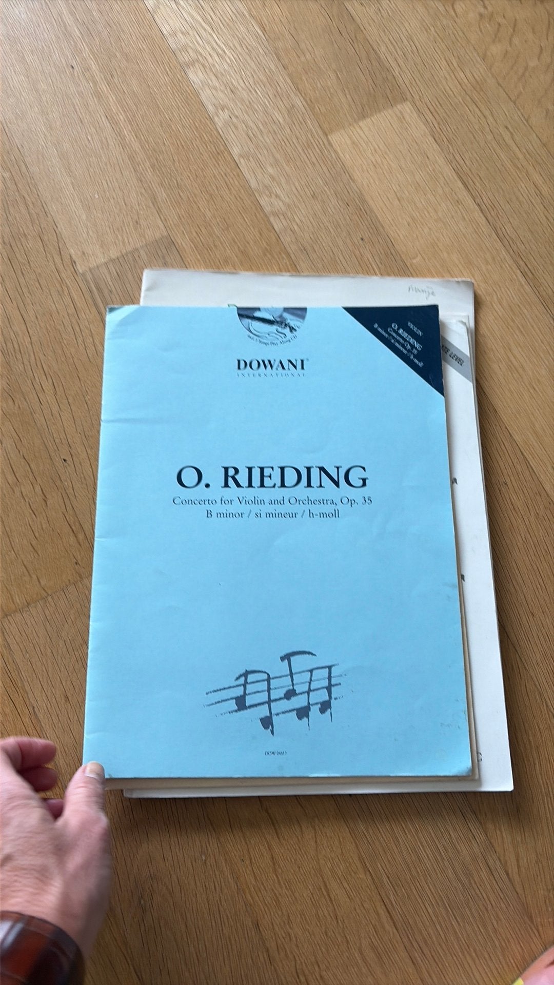 Vioolconcert Rieding, Ophalen of Verzenden, Gebruikt, Overige soorten, Viool of Altviool