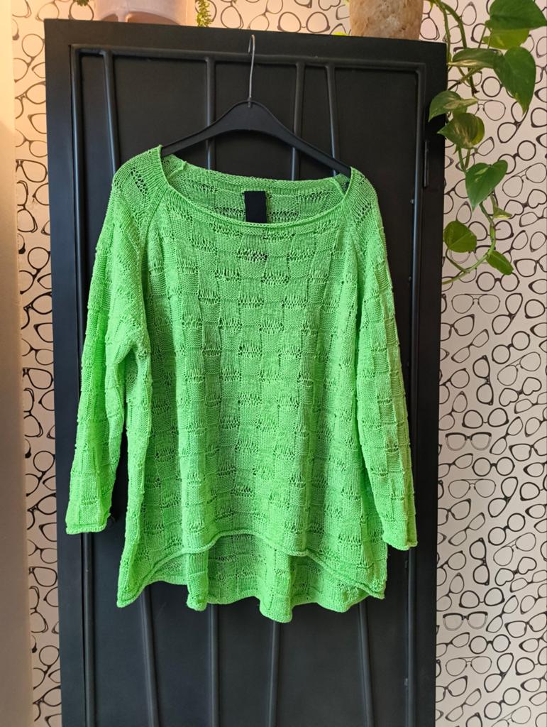 Rundholz zomertruitje lime, S, Kleding | Dames, Overige Dameskleding, Nieuw, Ophalen of Verzenden