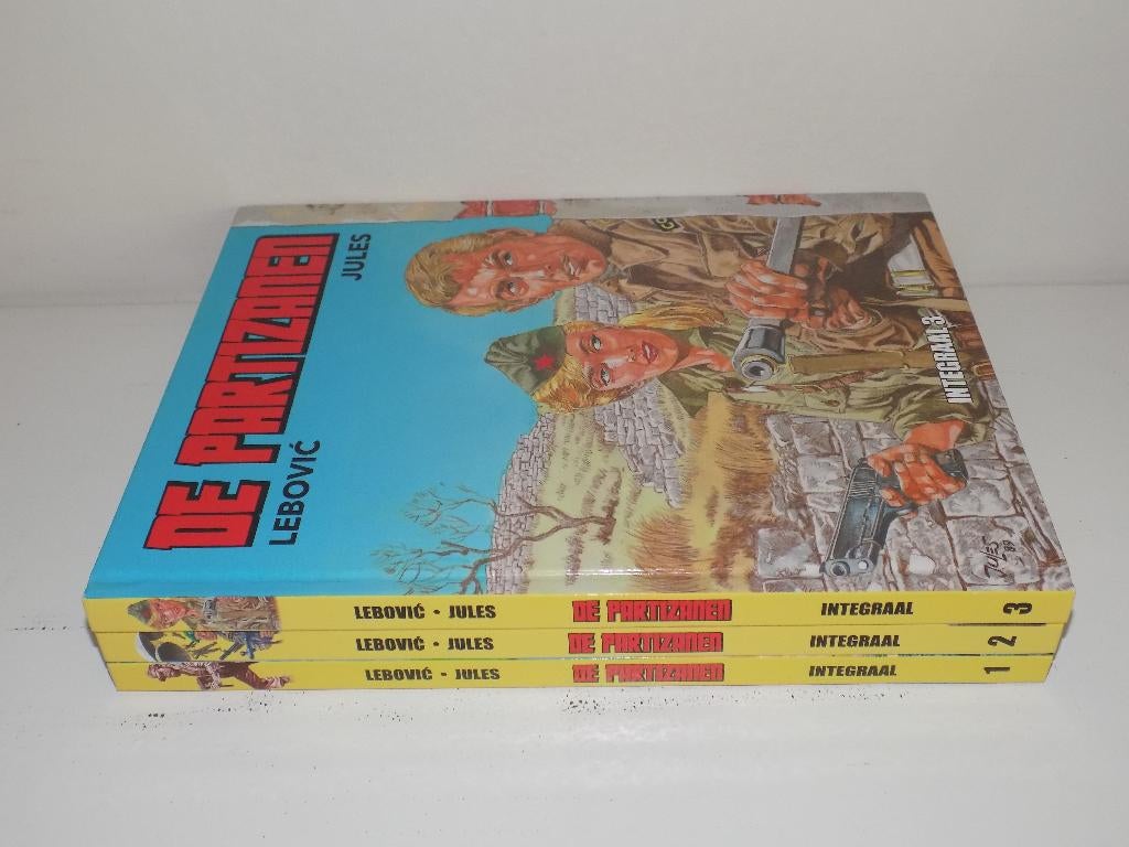 De Partizanen ~ Complete Integrale serie hardcovers 1 t/m 3, Complete serie of reeks, Ophalen of Verzenden, Zo goed als nieuw