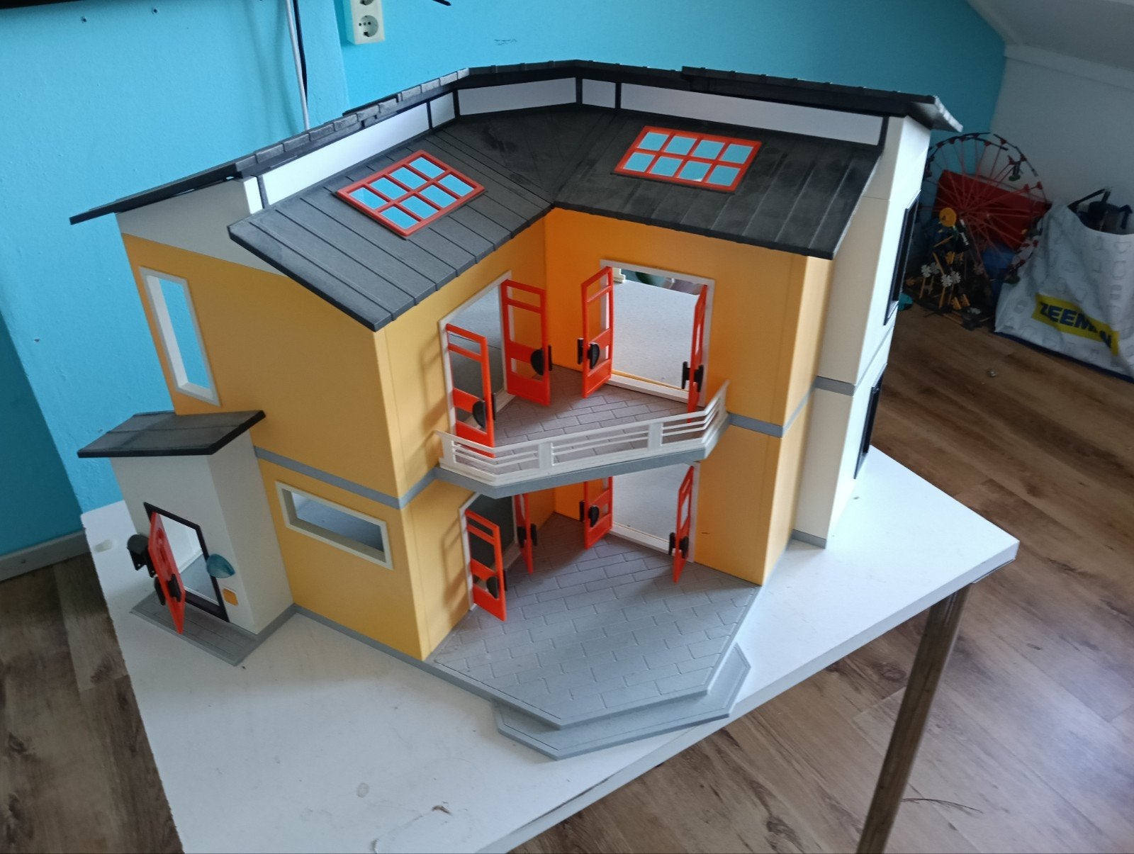 Playmobil Modern Woonhuis 9266 - Niet compleet, Ophalen, Gebruikt