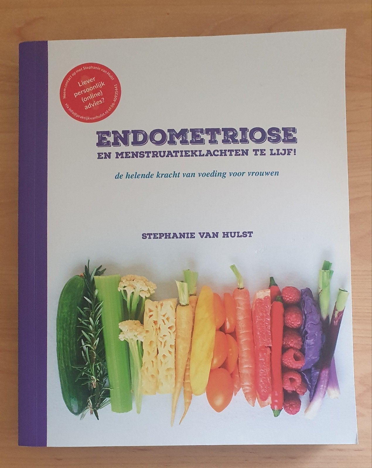 Boek Endometriose  Stephanie van Hulst, Ophalen of Verzenden, Zo goed als nieuw