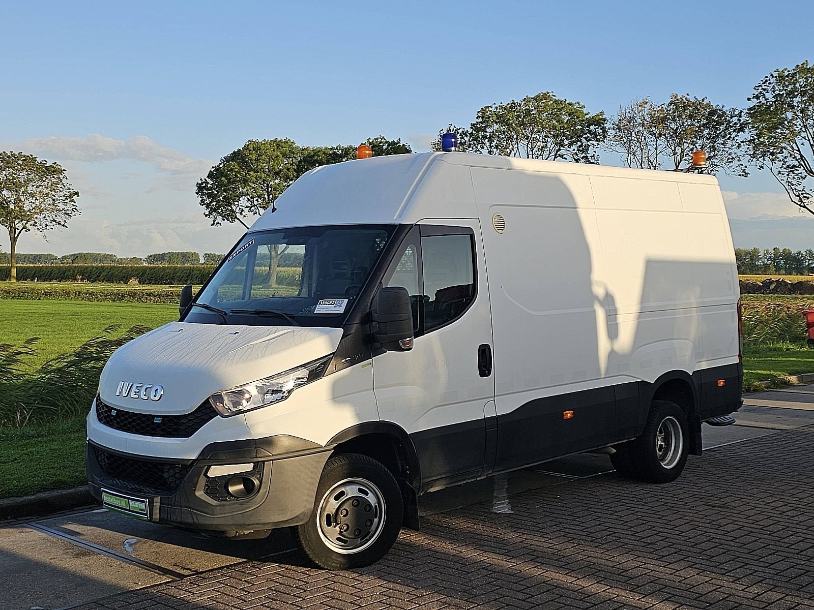 IVECO DAILY 50C17 3.0ltr dubbellucht !, Euro 5, Lederen bekleding, Gebruikt, Iveco