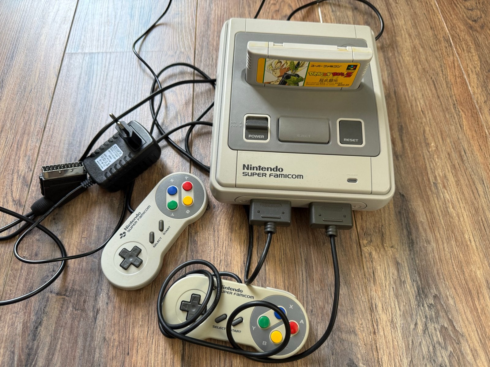 Nintendo Super Famicom Region Free met 2 controllers en game, Ophalen of Verzenden, Gebruikt, Met 2 controllers, Met games