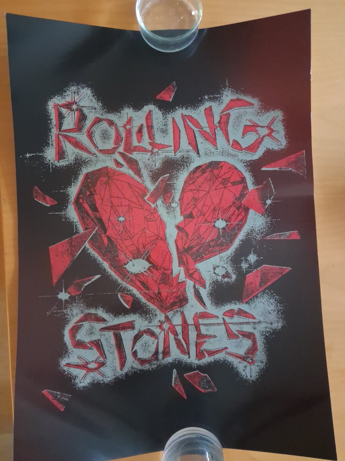 Rolling Stones Hackney  Diamonds 59 bij 42 cm., Ophalen of Verzenden, Nieuw in verpakking