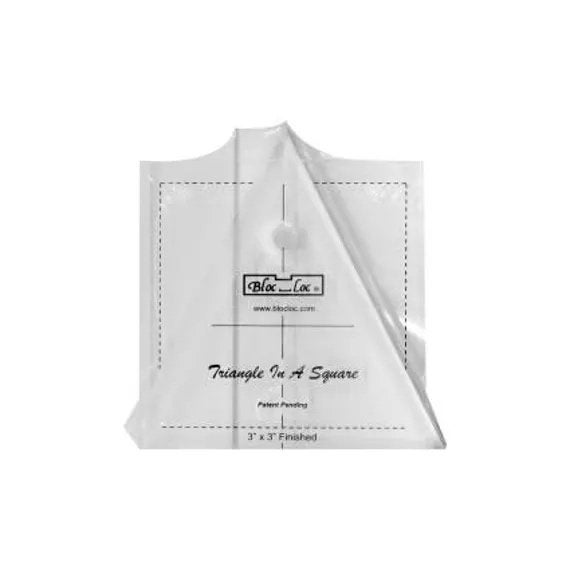 Bloc Loc Ruler Set - Triangle in a Square 3 x 3 inch, Verzenden, Nieuw, Overige typen