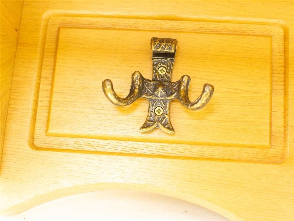 Grenen kapstok 33994, Huis en Inrichting, Woonaccessoires | Kapstokken, Wandkapstok, Gebruikt, Ophalen of Verzenden, Minder dan 100 cm