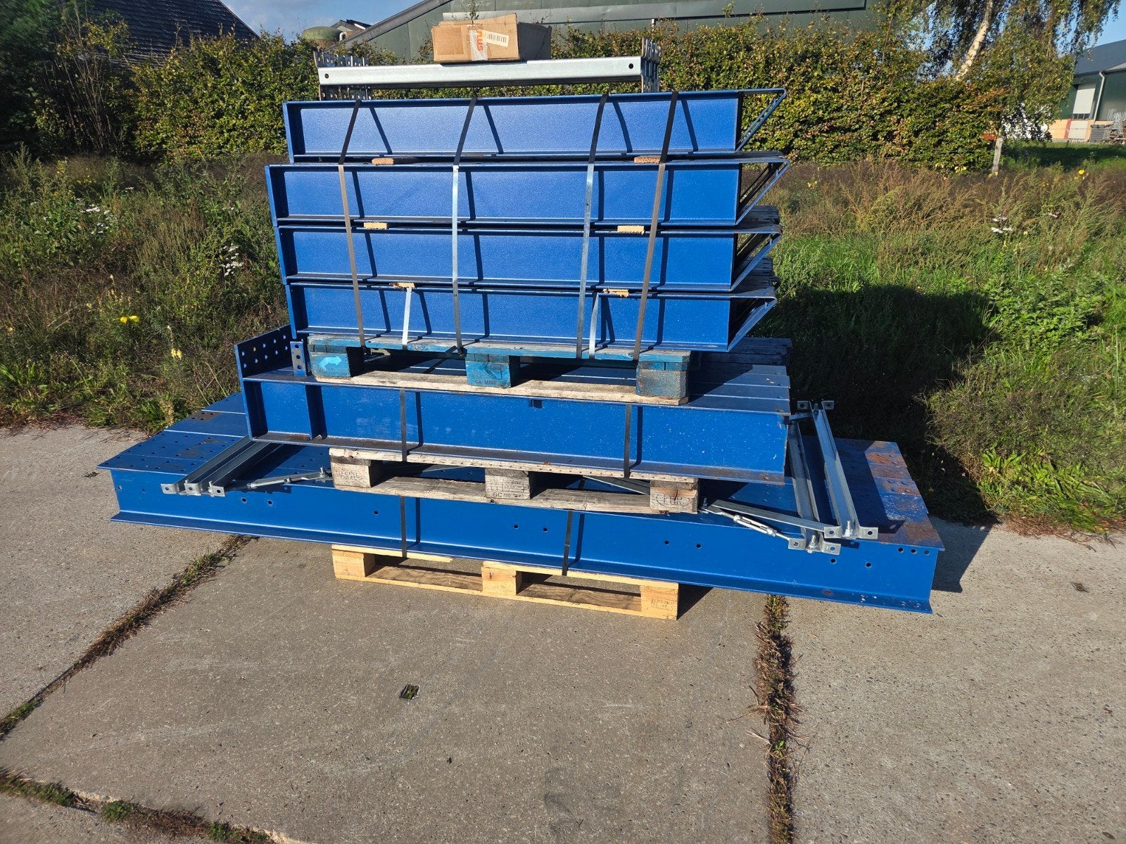 jungheinrich draagarmstelling enkelzijdig zwaar 6.0x3.0x1.5m, Ophalen, Gebruikt, 250 mm of meer