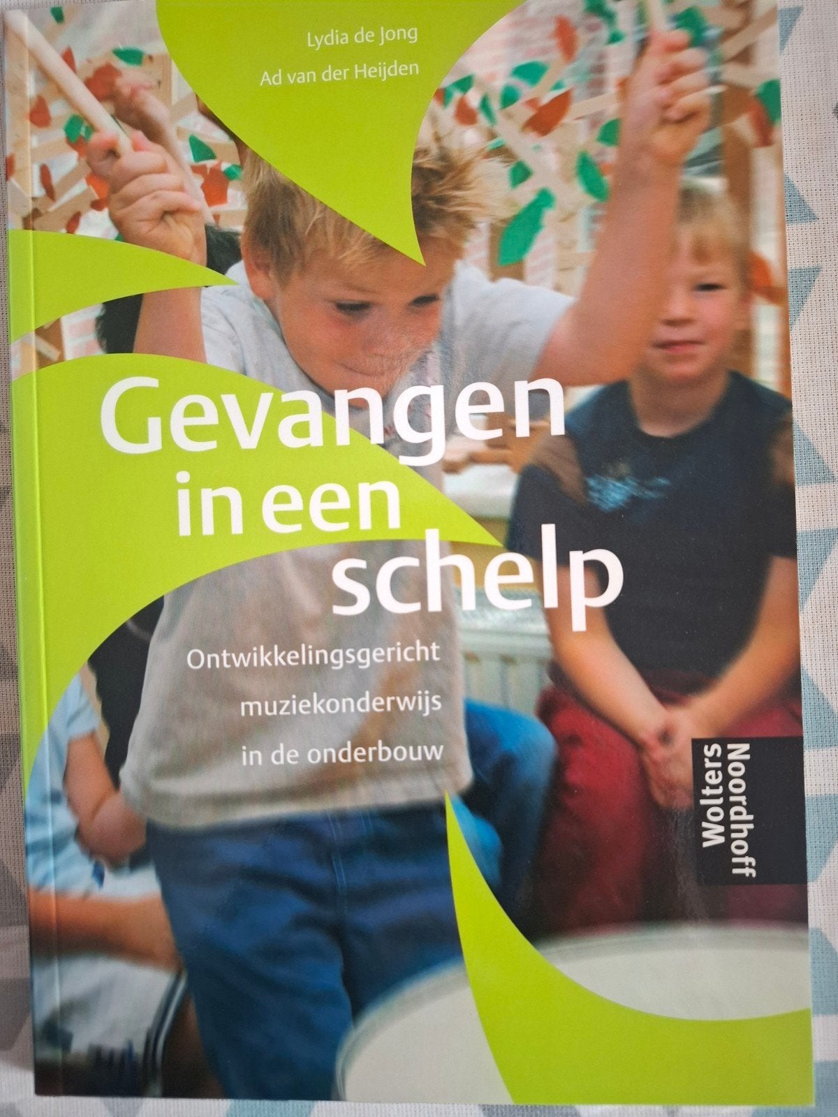 Gevangen in een schelp: Muziekonderwijs in het onderbouw, Ophalen of Verzenden, Zo goed als nieuw, HBO, Lydia de Jong, Ad van der Heijden