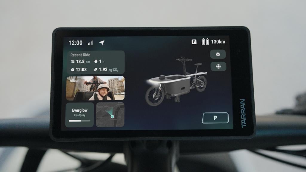 Electrische Bakfiets Tarran Pro 1 HIGH TECH, Burgwal 66 zw  Haarlem, Huif, Nieuw, Spaakmakers