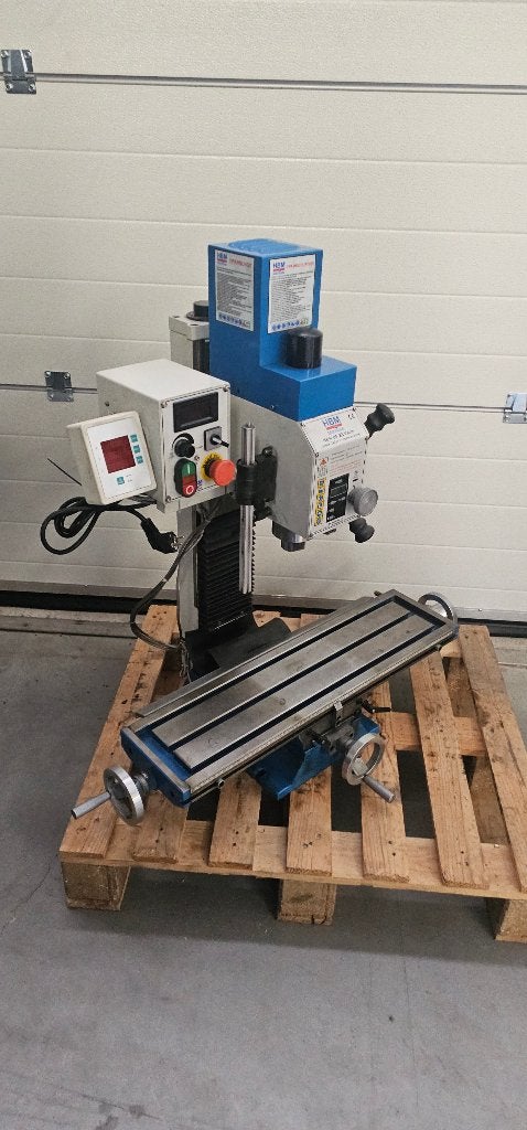 HBM BF 25 Vario Freesmachine 230 Volt - 750 Watt Grote Tafel