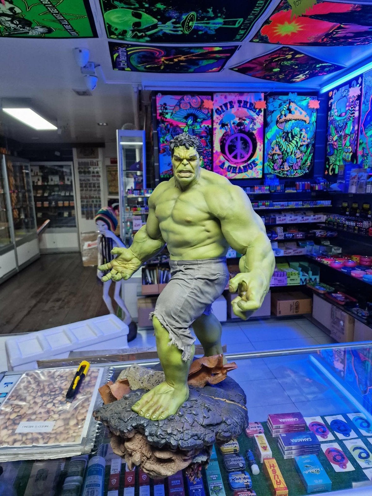 Sideshow Hulk Maquette statue.sideshow., Verzamelen, Ophalen of Verzenden, Zo goed als nieuw