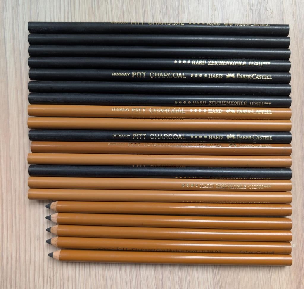 Faber Castell pitt houtskool potloden, Hobby en Vrije tijd, Tekenen, Ophalen of Verzenden, Nieuw, Potlood of Stift