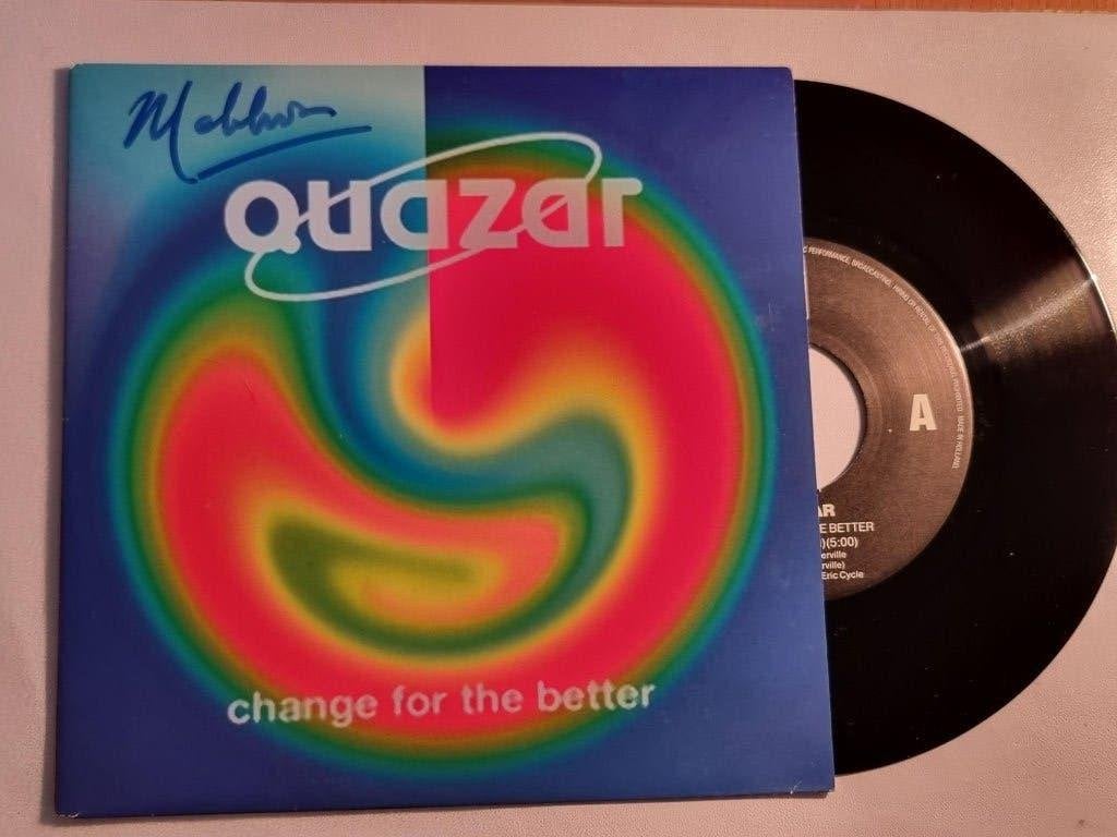 single Quazar CHANGE FOR THE BETTER geweldige plaat uit 1992, Cd's en Dvd's, Vinyl Singles, 7 inch, Ophalen of Verzenden, Zo goed als nieuw