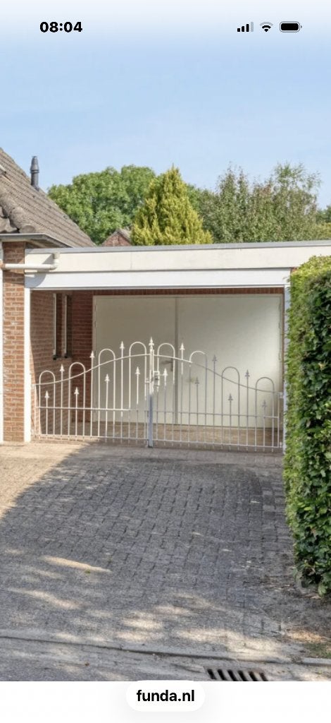 IJzeren inrijpoort, Ophalen, Gebruikt, 100 tot 150 cm, IJzer