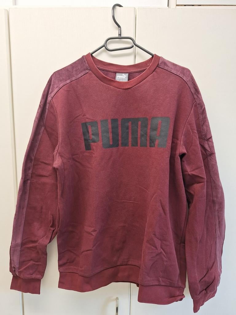 Puma sweater maat M bordeauxrood, Ophalen of Verzenden, Gedragen, Rood, Puma