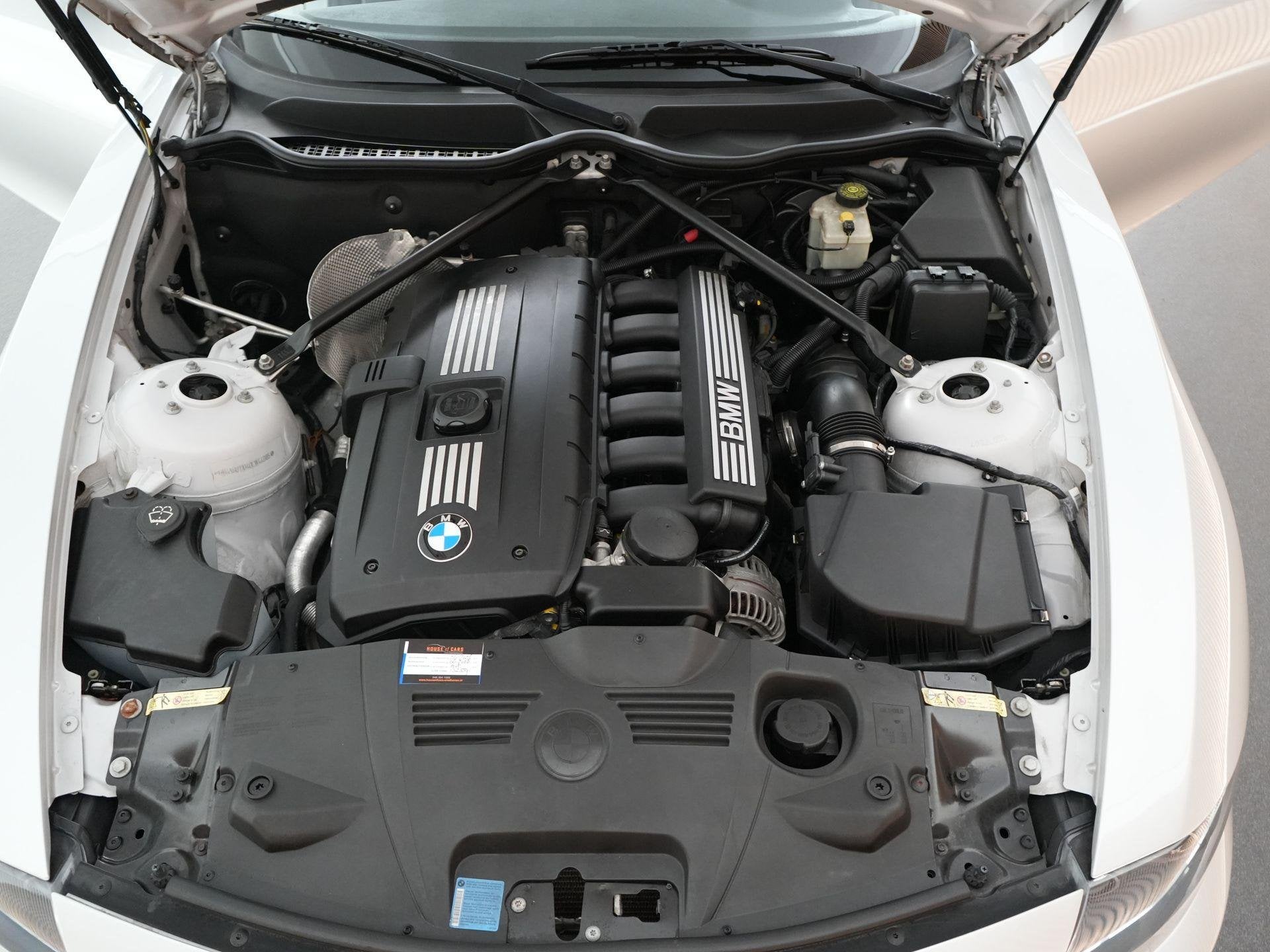 BMW Z4 Roadster 2.5i handgeschakeld|Titan Silber|Oregon lede, Open dak, Gebruikt, Zwart, 2497 cc