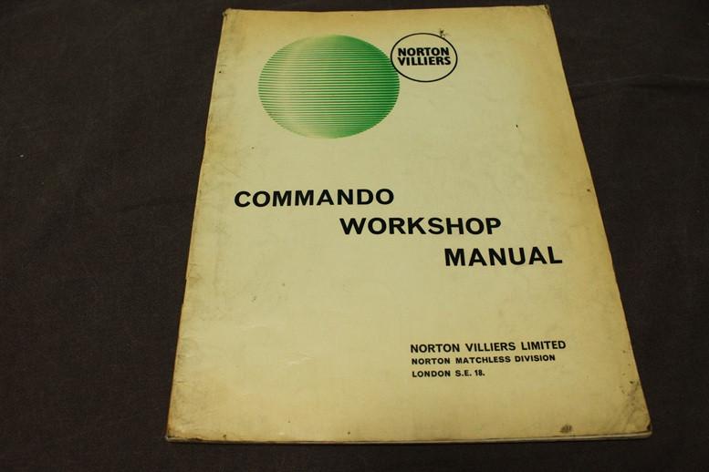Norton Commando workshop manual 750cc Norton Villiers, Motoren, Ophalen of Verzenden, Overige merken