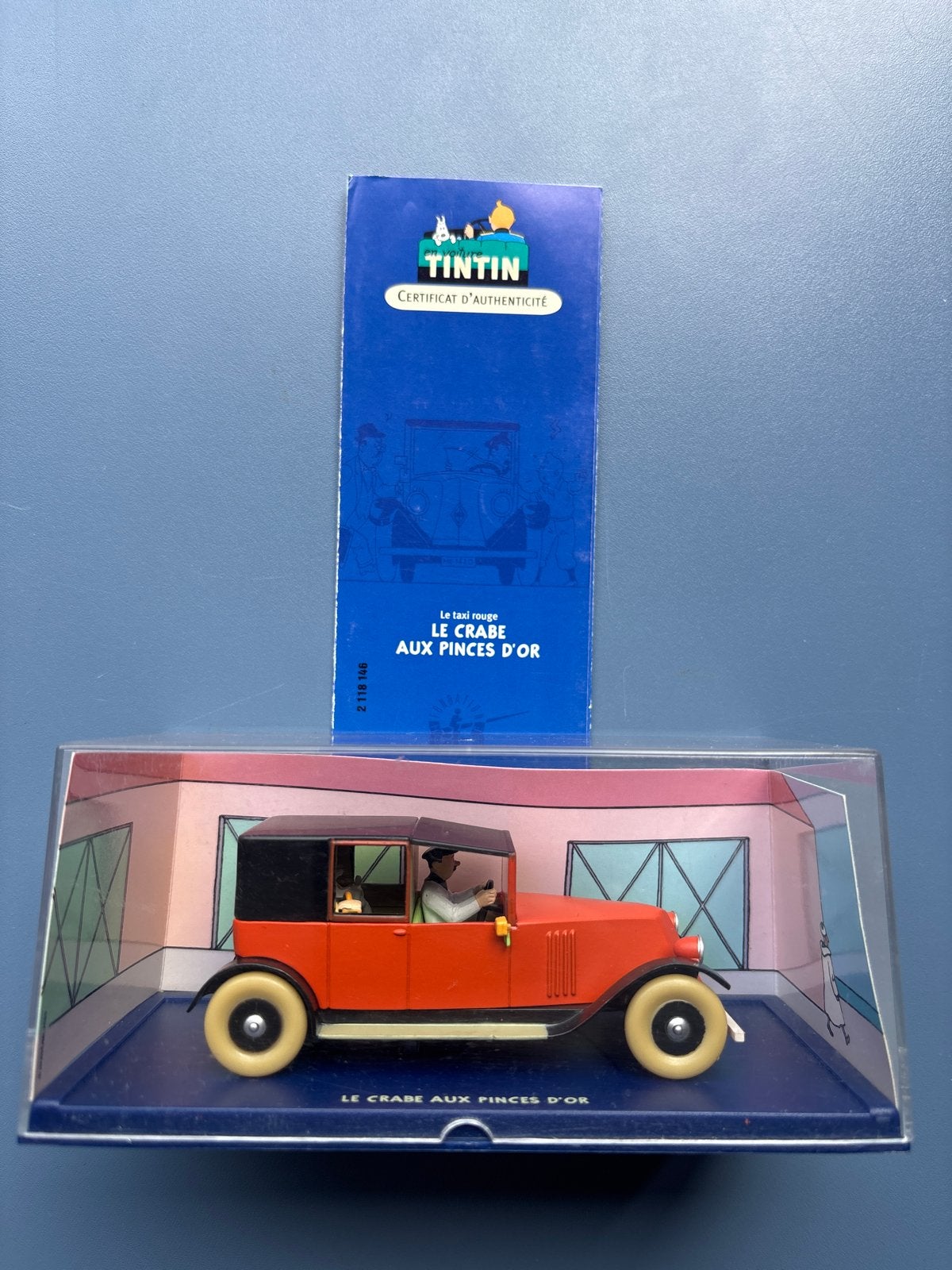 Kuifje auto 1/43 - Renault NN 1926 uit 'De Krab met de Gulde, Ophalen of Verzenden, Nieuw