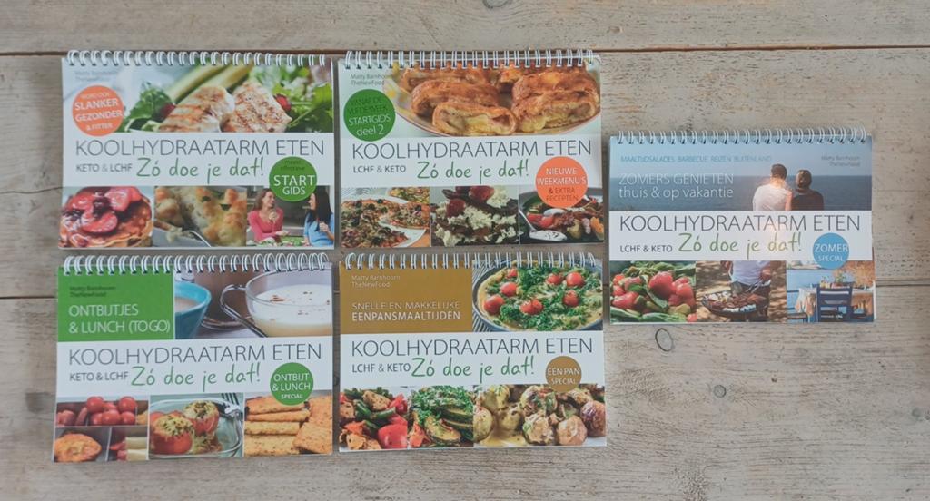 Matty Barnhoorn Bundel (TheNewFood) - 5 stuks, Boeken, Ophalen of Verzenden, Zo goed als nieuw, Matty Barnhoorn